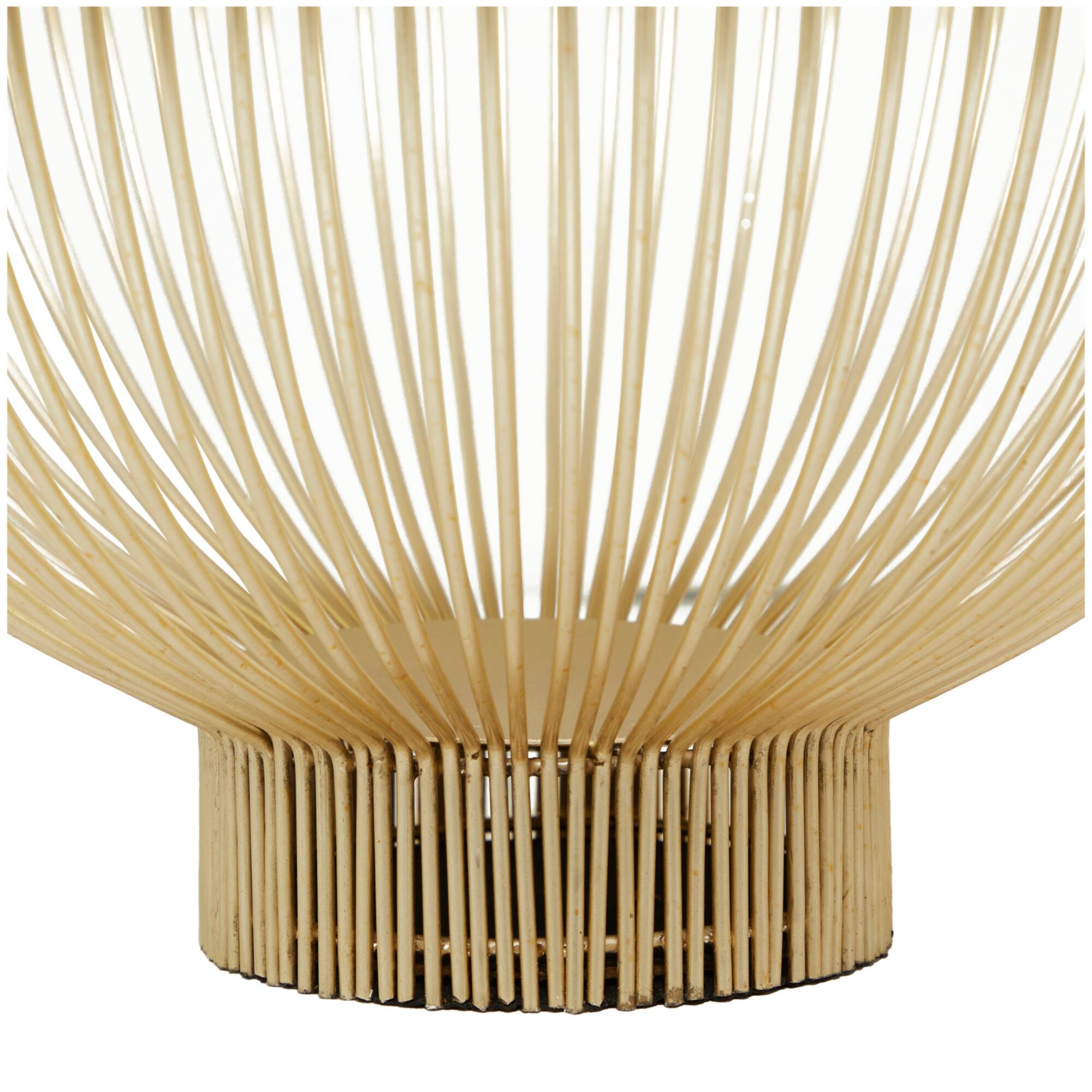 Gold Metal Caged Style Decorative Bowl Set